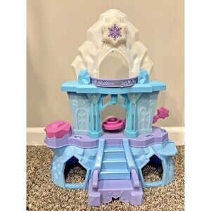 Disney FROZEN Little People Playset Elsa's Ice Palace Castle w/ Lights & Music